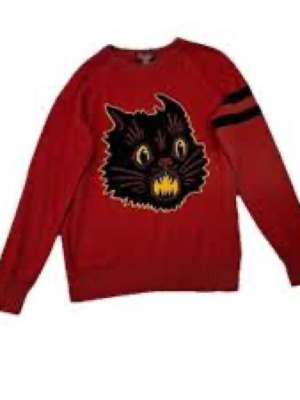 Creepy Co Brick Red Knit Sweater